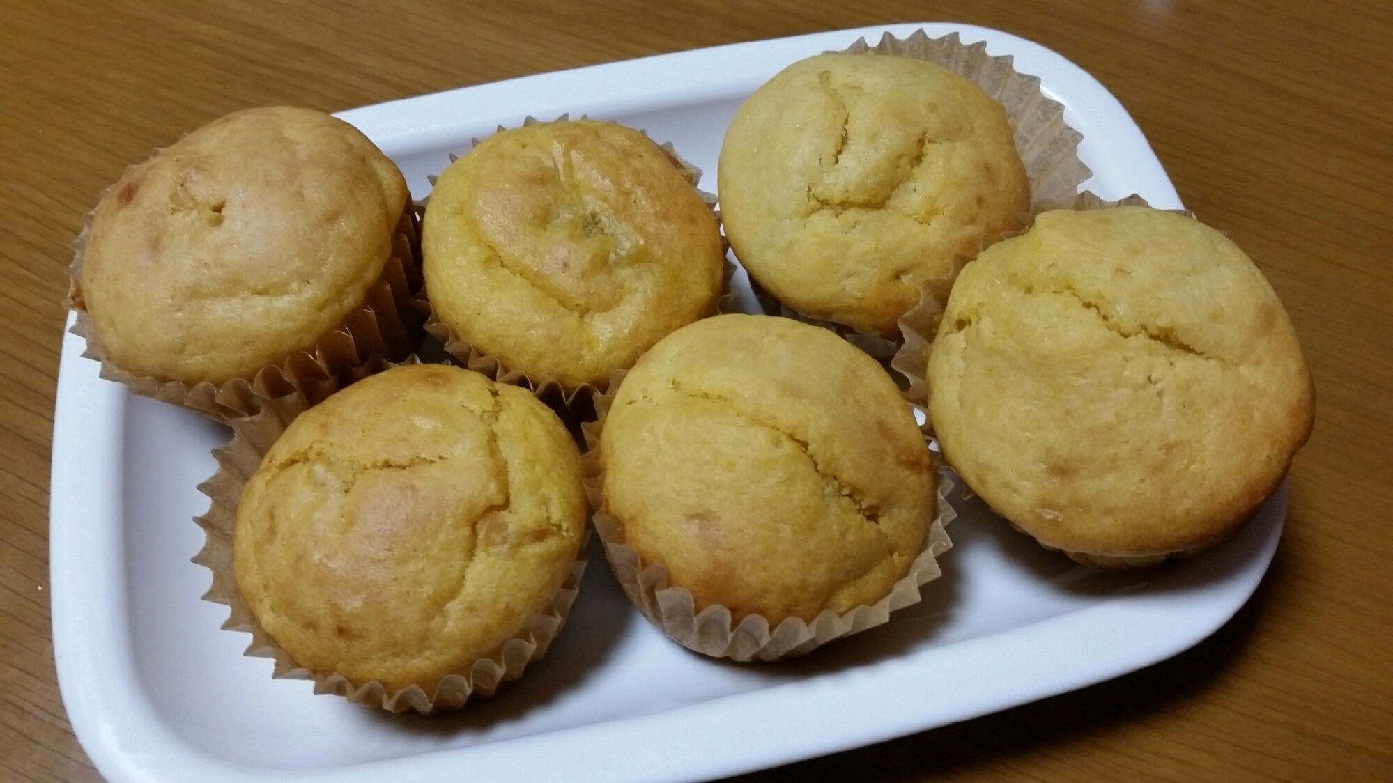 砂糖なし!簡単!焼き芋の残りで安納芋のマフィン