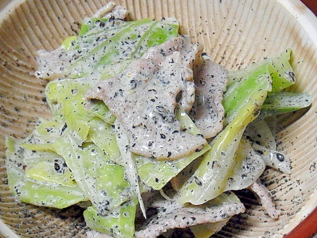 温野菜サラダ胡麻マヨ風