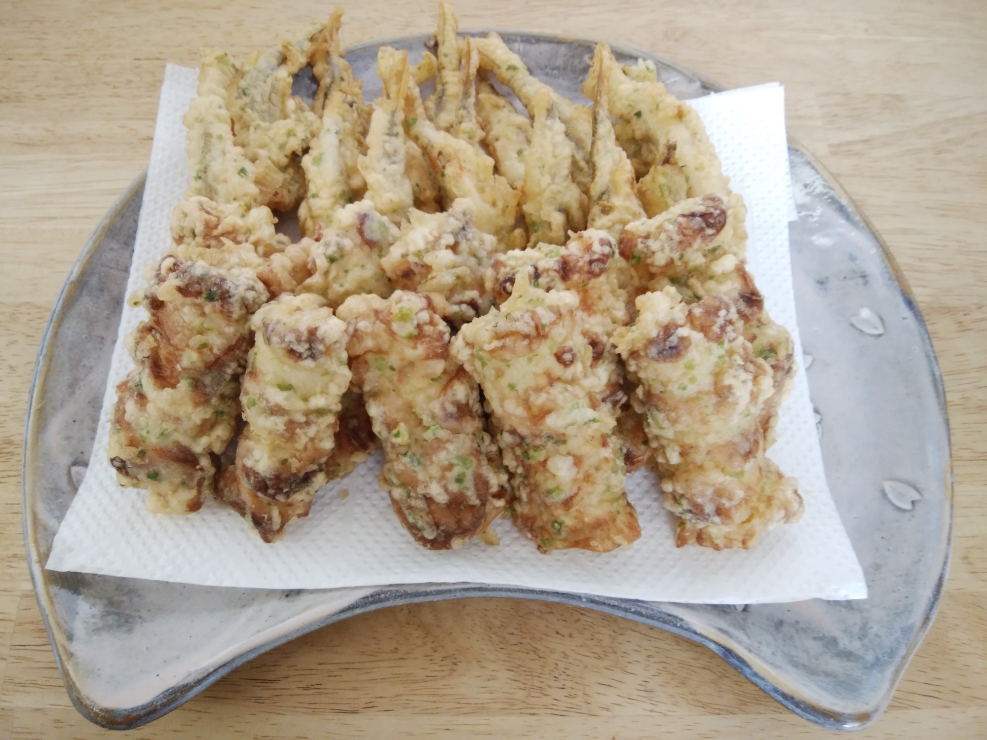丸ごと食べる白身魚と竹輪のフリッター レシピ 作り方 By るるばーば 楽天レシピ