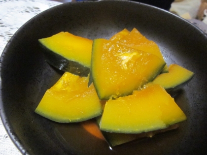 おめのら様、かぼちゃの鶏がらスープ風味を作りました♪♪
とっても美味しいレシピをありがとうございます！！
良い午後をお過ごしくださいませ☆☆☆