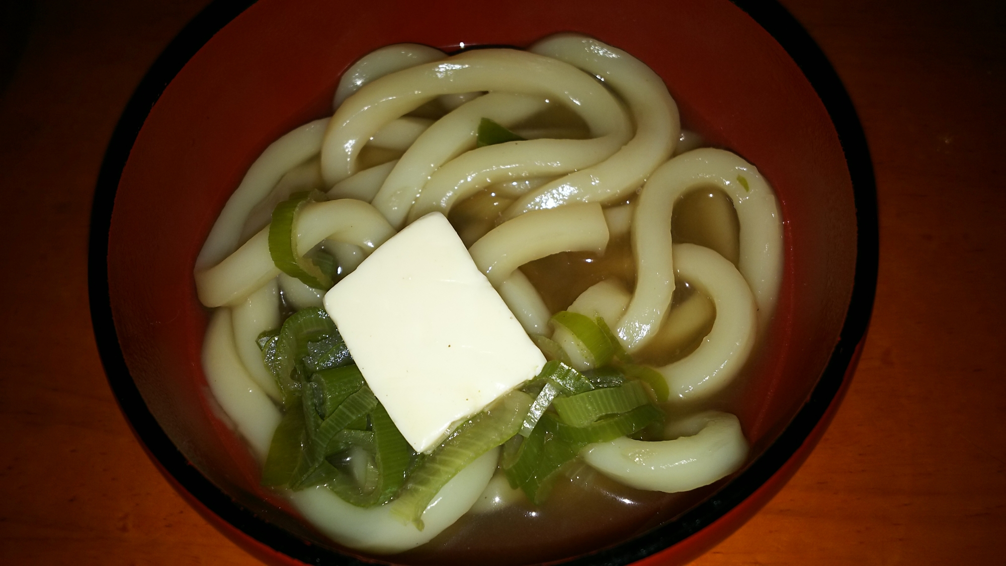 風邪や離乳食に ねぎと豆腐の煮込みうどん