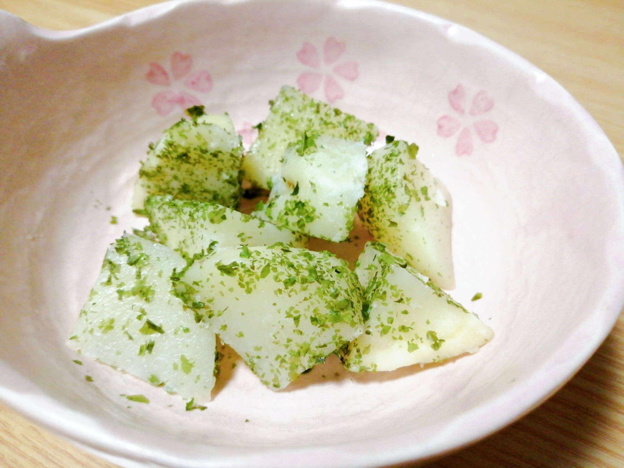 レンジで☆青海苔風味のポテト