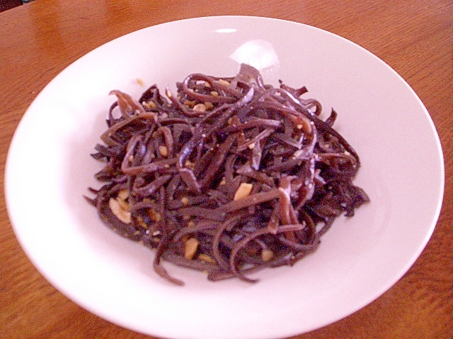きくらげの炒め物