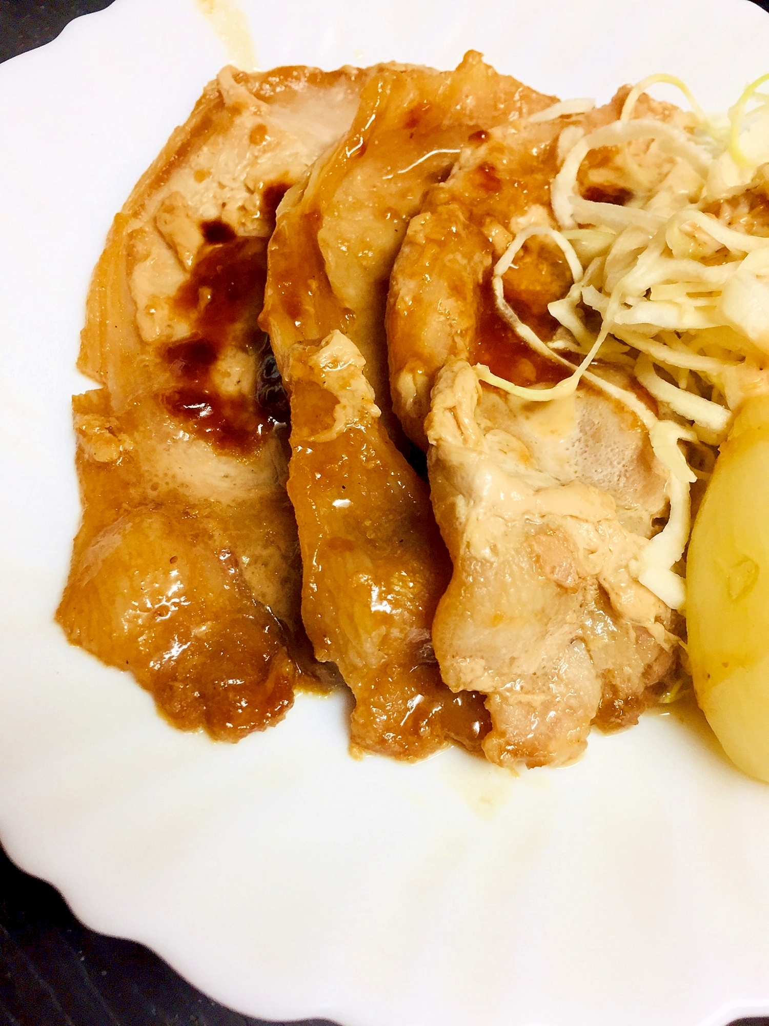 ごはんが進む豚肉の甘辛焼き