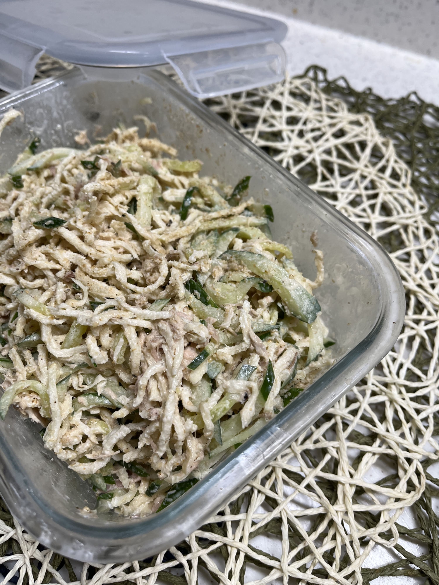 ポリポリ食感♬切り干し大根とシーチキンの作り置き