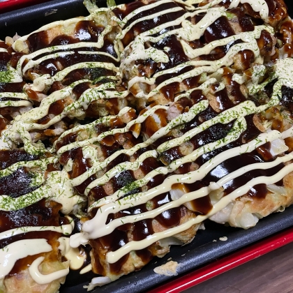 お好み焼き粉がなかったので参考にさせて頂きました！
キャベツも消費できて良かったです。
ありがとうございました。