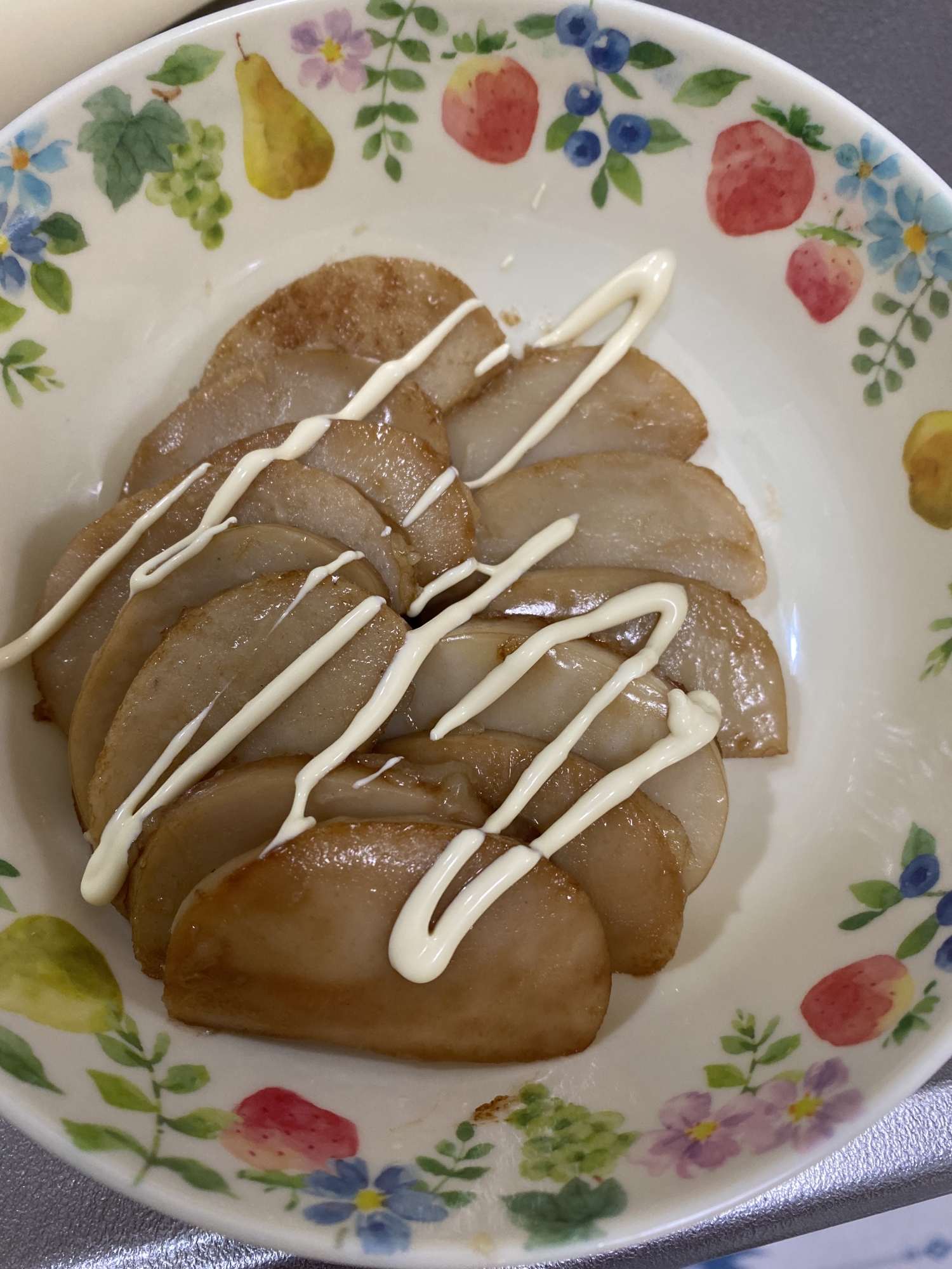 かまぼこのバター醤油焼き