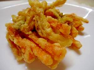 再利用！？ブロッコリーと残り野菜の掻き揚げ♪
