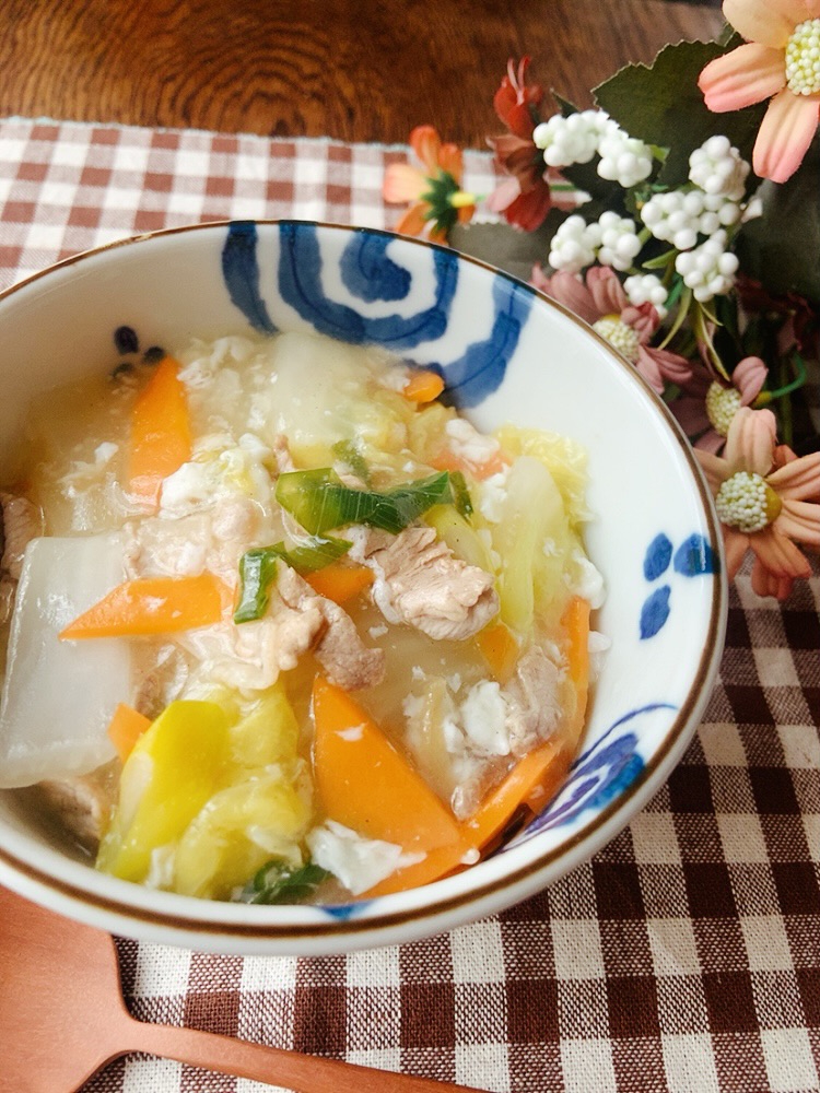 白菜のトロトロ中華丼