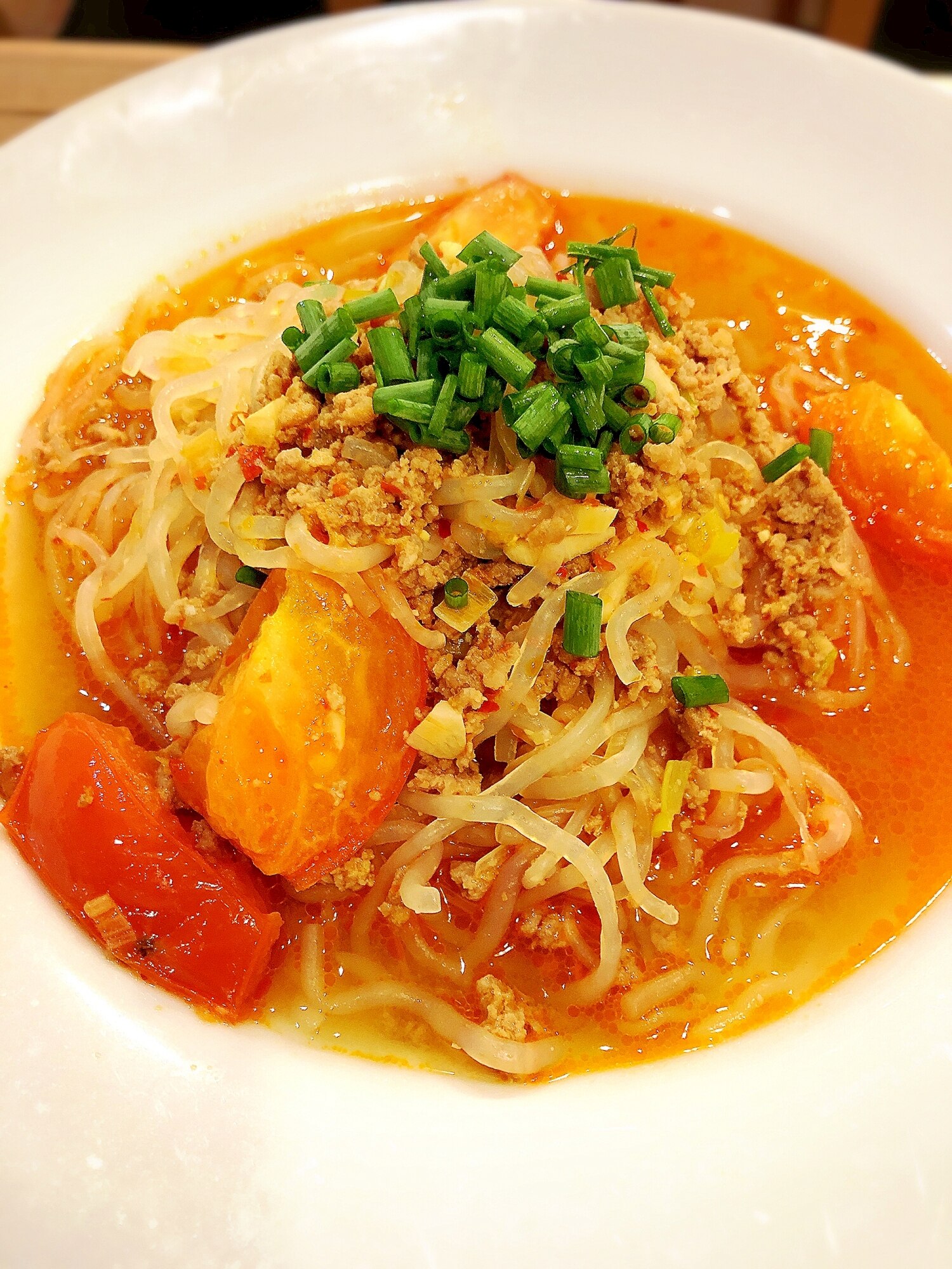 ヘルシーでお腹満足！麻婆しらたきラーメン☆ レシピ・作り方 by