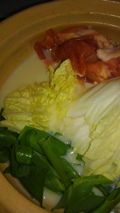 簡単豆乳鍋スープ