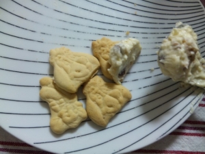 フルーツクリームチーズディップ