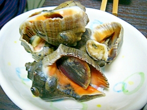 めちゃウマ(/・ω・)/☆ニシ貝の壺茹で~☆