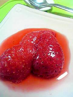 春の味イチゴのコンフィチュール