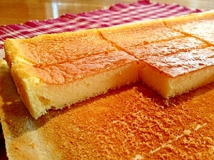 スライスチーズを使ってしっとりチーズケーキ レシピ 作り方 By 豪yukarin 楽天レシピ