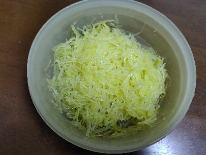 そうめん瓜＊ゆで方