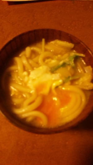 味噌スープうどん