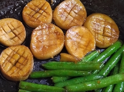 まるで帆立！エリンギのバター醤油焼き