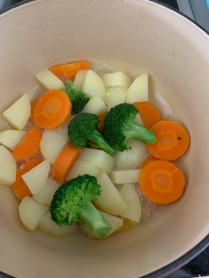 土鍋でほっこり温野菜