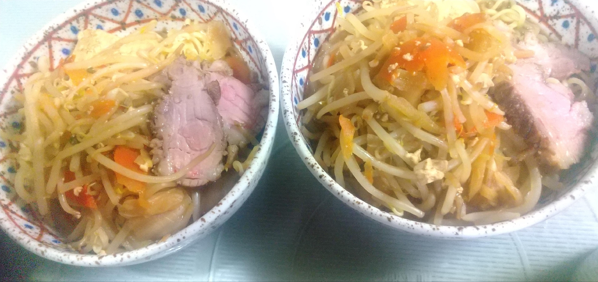 チャーシューのせ！野菜たっぷり味噌ラーメン
