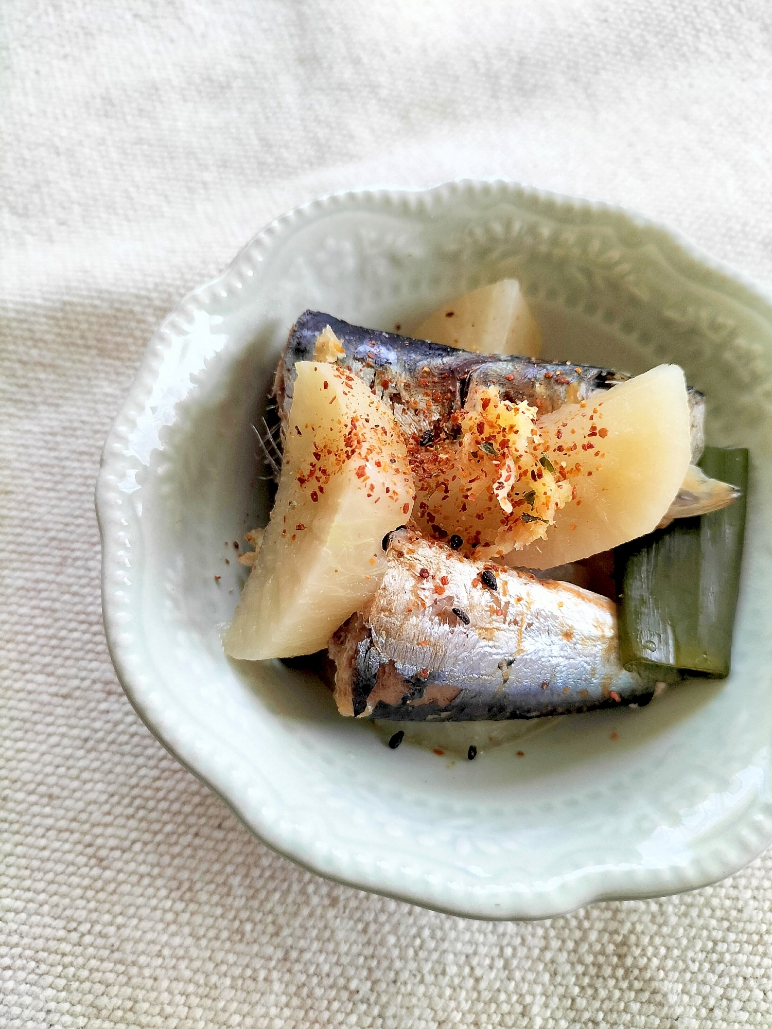 めざしと大根の生姜煮♩