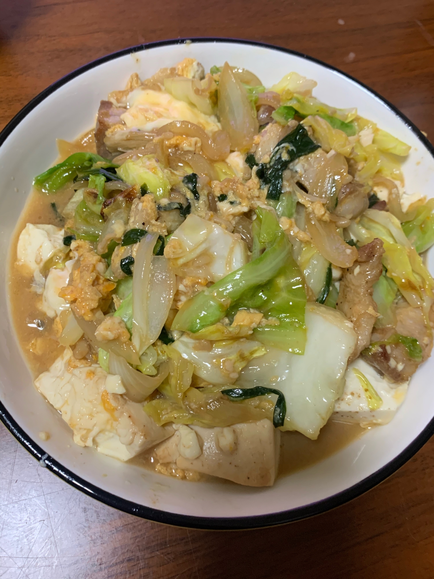 簡単 豚ブロックの豆腐チャンプル レシピ 作り方 By Aykesp 楽天レシピ