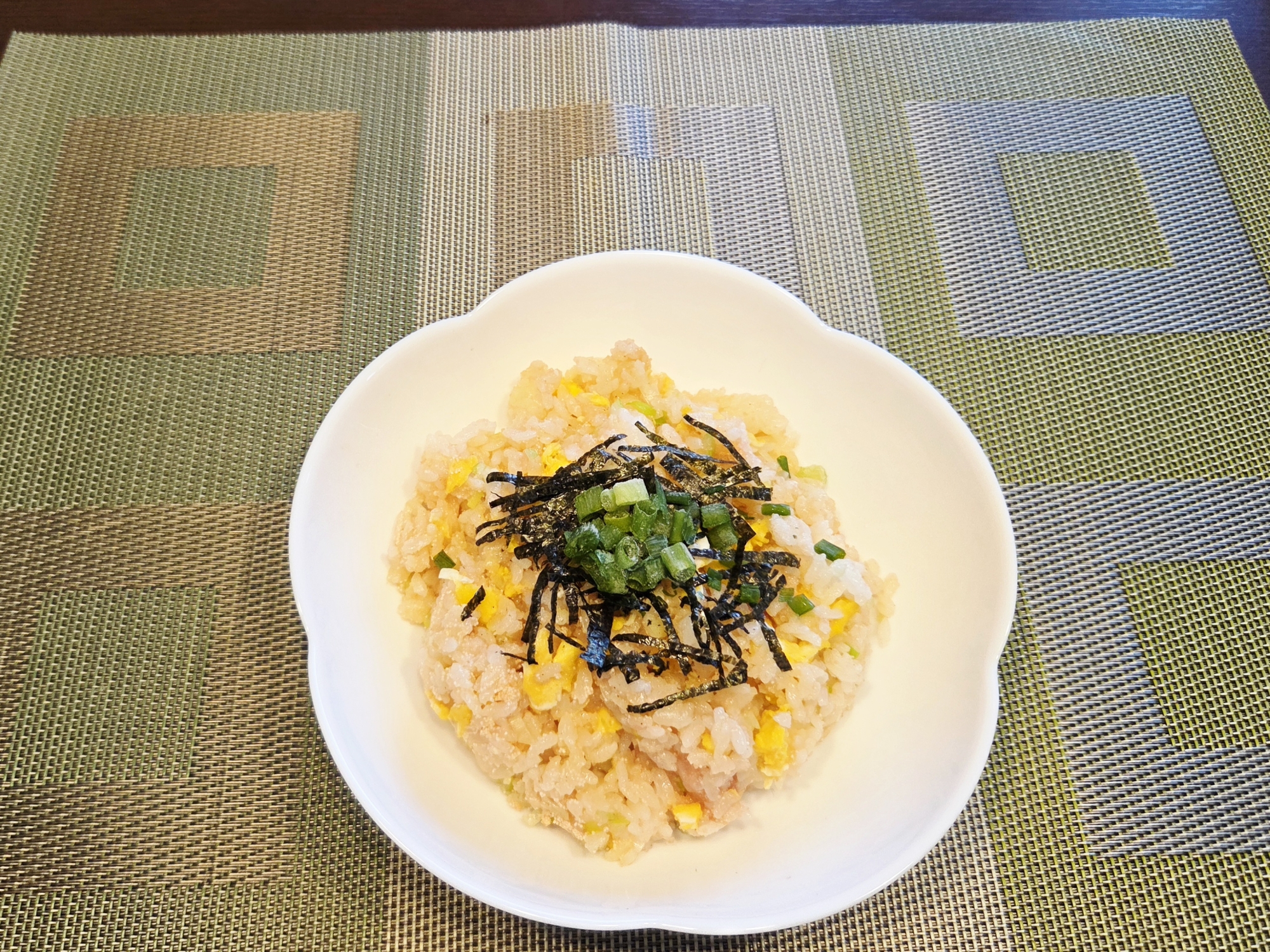 簡単！たらこバターチャーハン