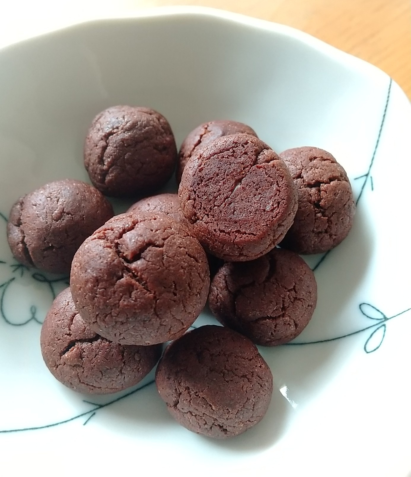 ココアで作ったチョコクッキー