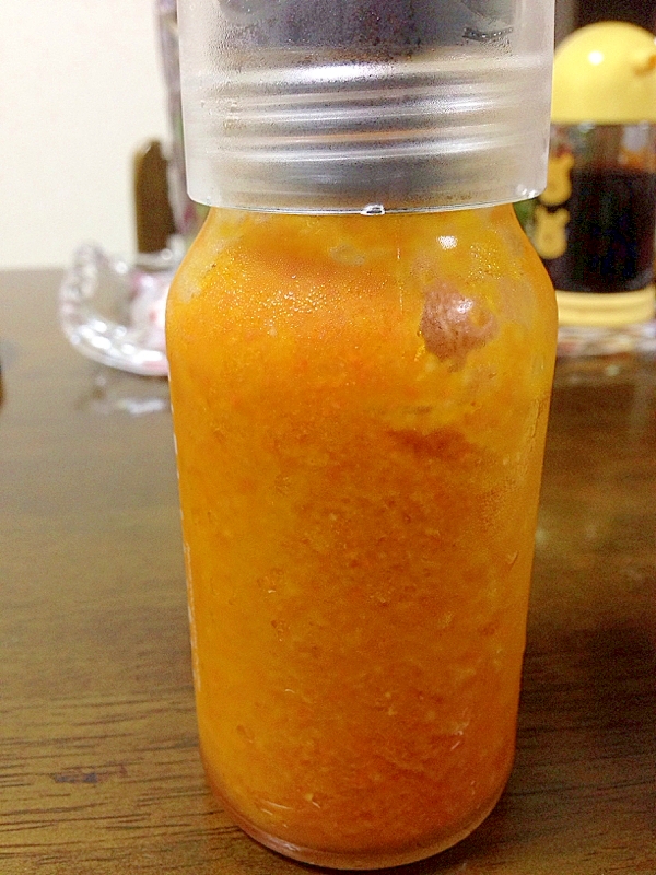 人参ドレッシング レシピ 作り方 By 月うさぎ0611 楽天レシピ