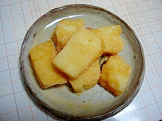 片栗粉deミルクきな粉餅(^o^)