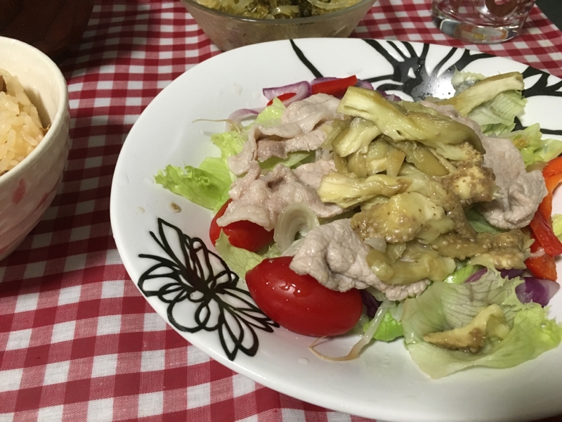 暑い日・食欲のない日に★冷しゃぶサラダ