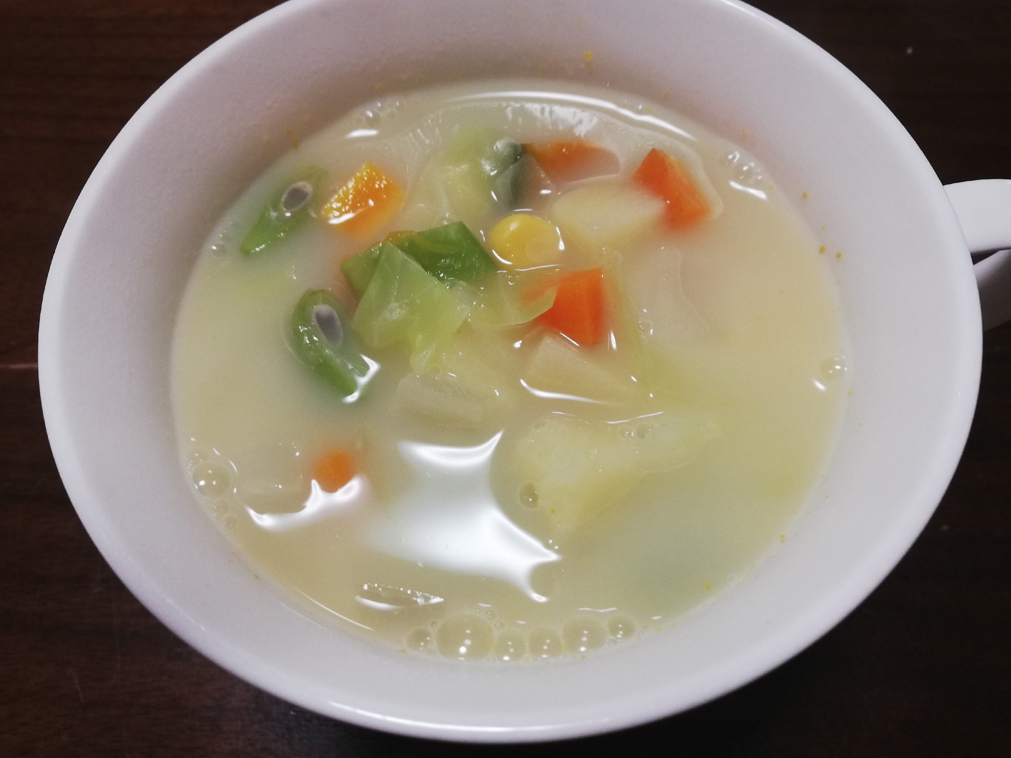 具沢山☆豆乳スープ