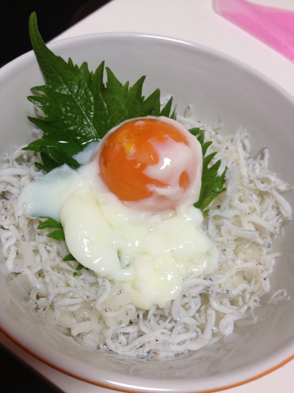 釜揚げしらす丼