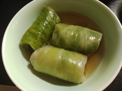 ロールキャベツの和風煮