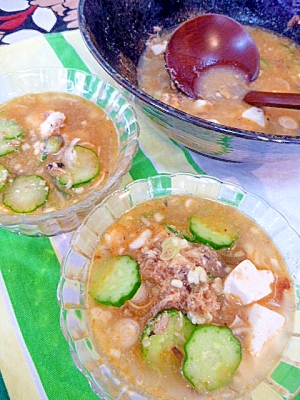 簡単!塩さばの冷や汁。