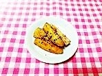 お弁当にも♪シナモン＆胡麻風味大学芋スティック