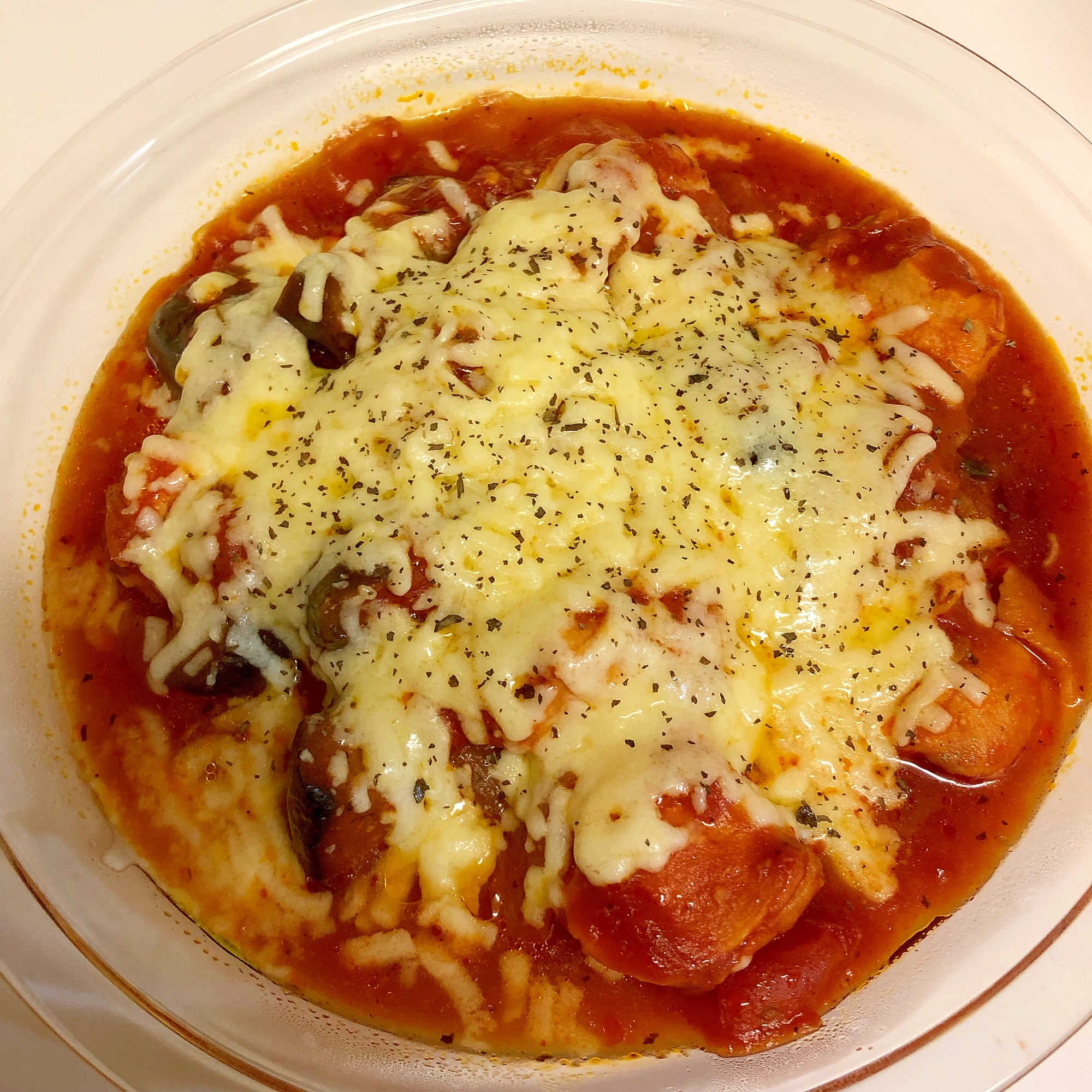 炊飯器で簡単!チキンとなすのトマト煮込み