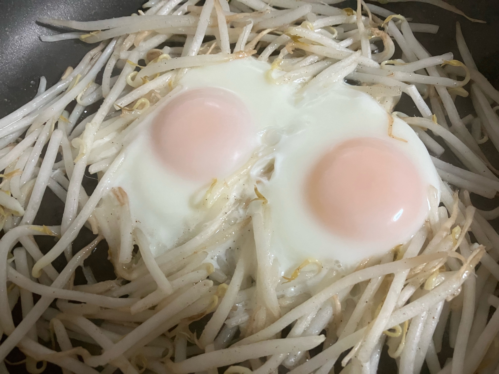 朝食に！ヘルシーもやしエッグ☆彡