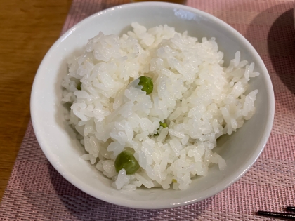 【豆ご飯】豆と塩を使った簡単豆ご飯