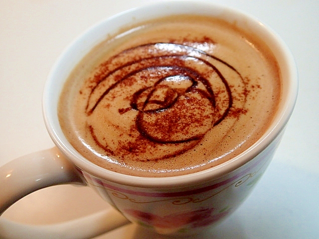 バリスタで チョコ♡ココア珈琲