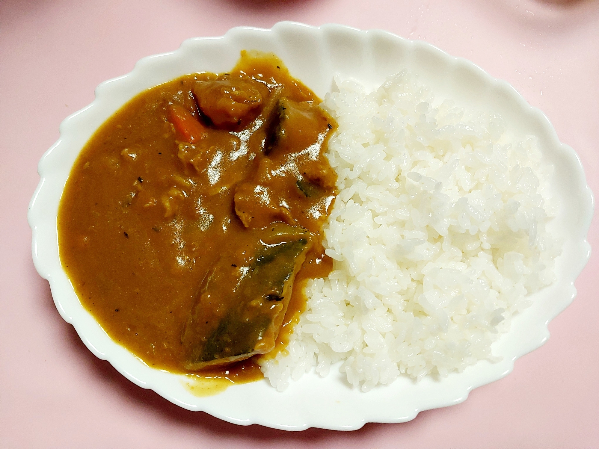 かぼちゃにんじんカレー