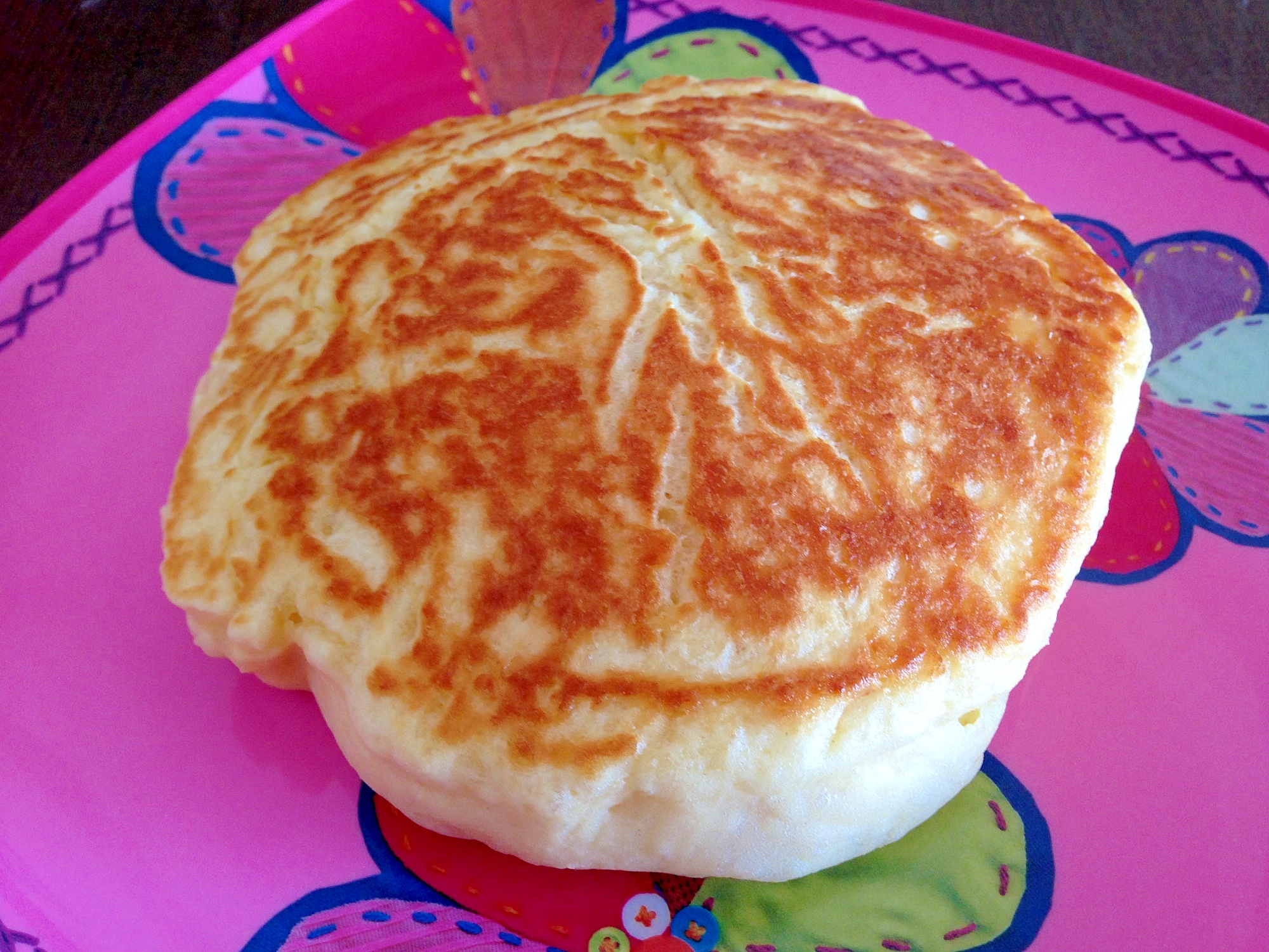 お餅アレンジ ふっくらもっちりホットケーキ レシピ 作り方 By うーころちゃん 楽天レシピ