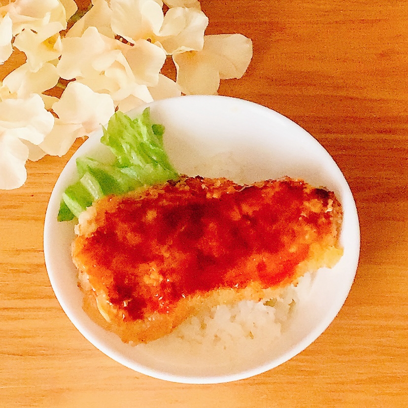 ソースカツ丼✧˖°