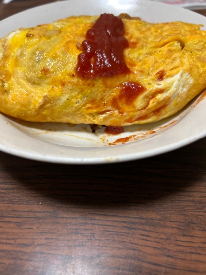 ちょっとたまごを焼きすぎましたが美味しくできました。