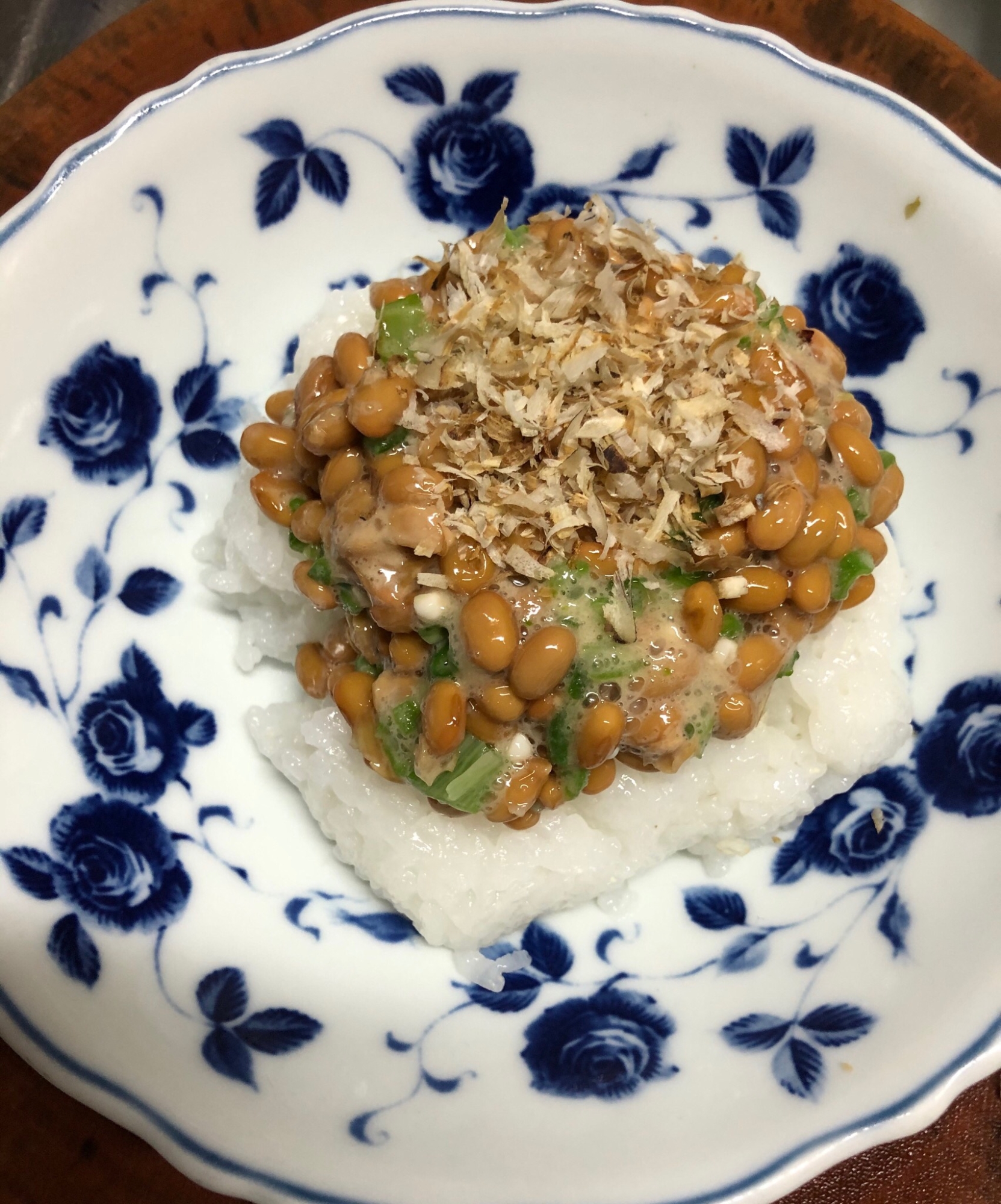 いわし節のせ納豆おくら飯！