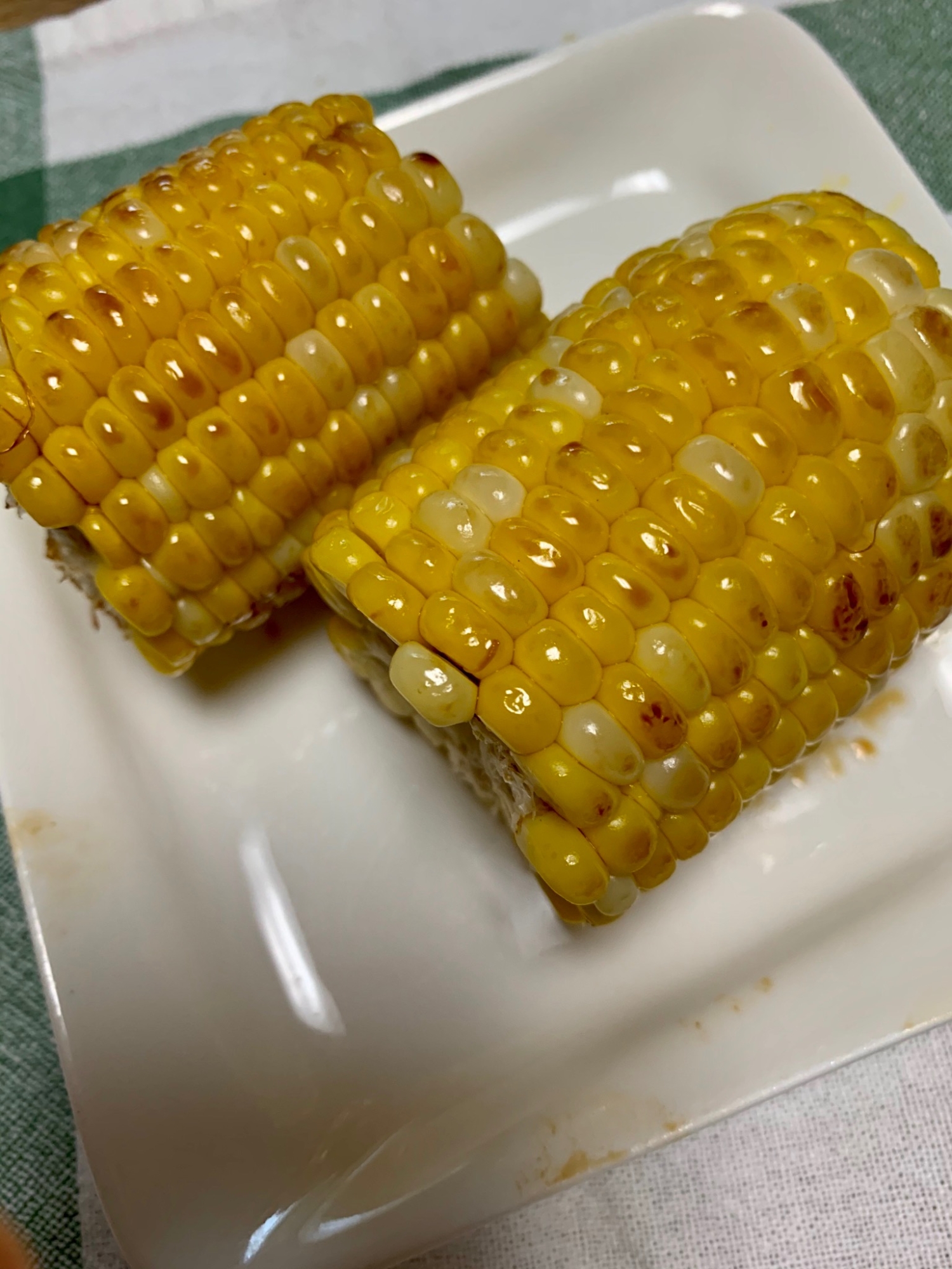 フライパンで香ばしい⭐まるで屋台の焼きもろこし♪