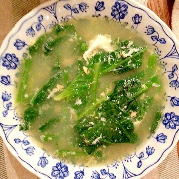 ほうれん草と卵の中華スープ レシピ 作り方 By みゅうしろ 楽天レシピ ほうれん草と卵の中華スープ レシピ 作り方 By みゅうしろ 楽天レシピ