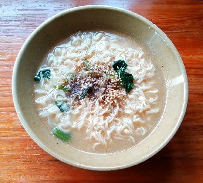 うまかっちゃんアレンジ★味噌とんこつラーメン