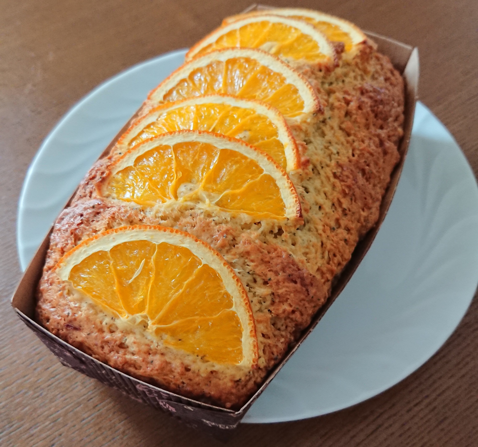 紅茶とオレンジのパウンドケーキ