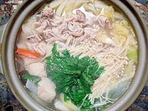 最後はおじやで たらちり鍋 レシピ 作り方 By じゅりあん 楽天レシピ 最後はおじやで たらちり鍋 レシピ 作り方 By じゅりあん 楽天レシピ